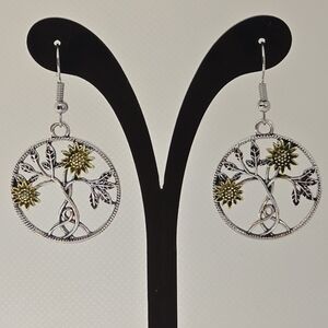 Sunflower Earrings